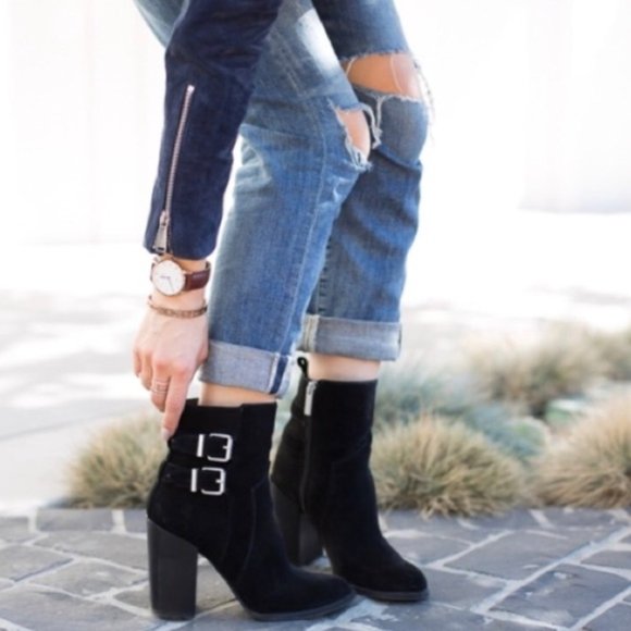 BCBGeneration Savanna Buckle Boots / Booties NWOT - Picture 5 of 8